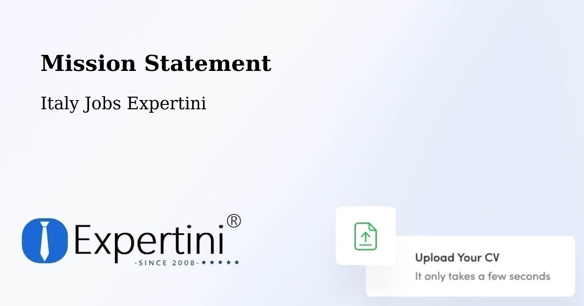 Corporate Mission – Cosenza - Italy Jobs Expertini